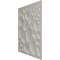 Ekena Millwork 19 5/8in. W x 19 5/8in. H Shale EnduraWall Decorative 3D Wall Panel Covers 2.67 Sq. Ft. WP20X20SLCAC - alternate 3